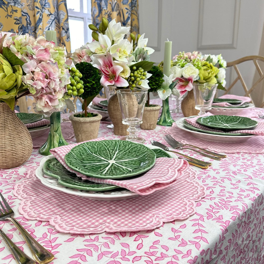 Bettina Placemat - Pink Gingham (Set of 4)