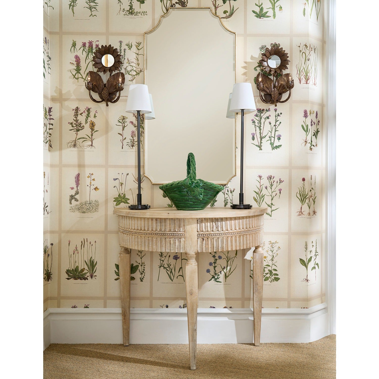 Sunflower Wall Sconce - Bronze