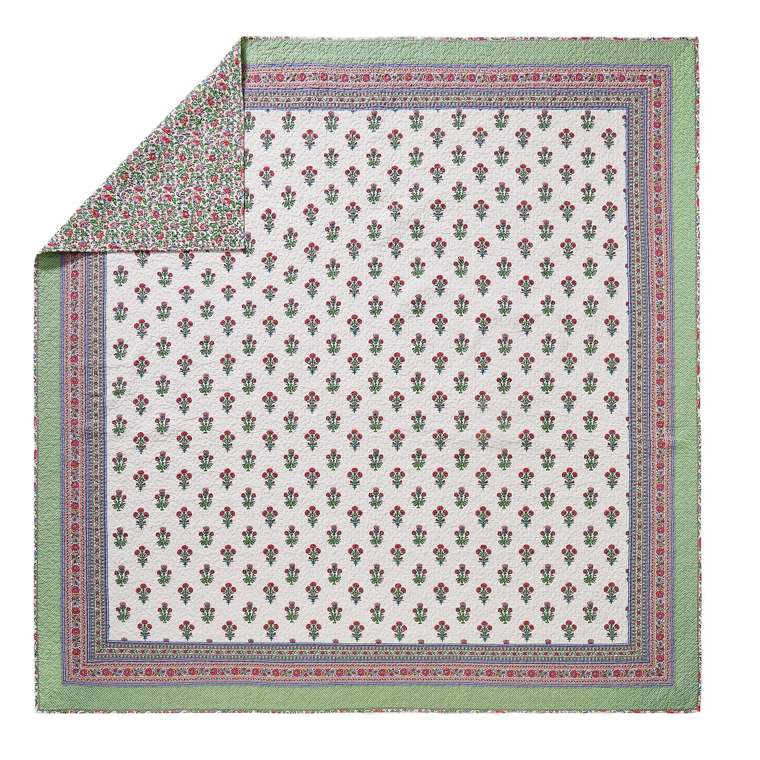 Serena Floral Quilt Set