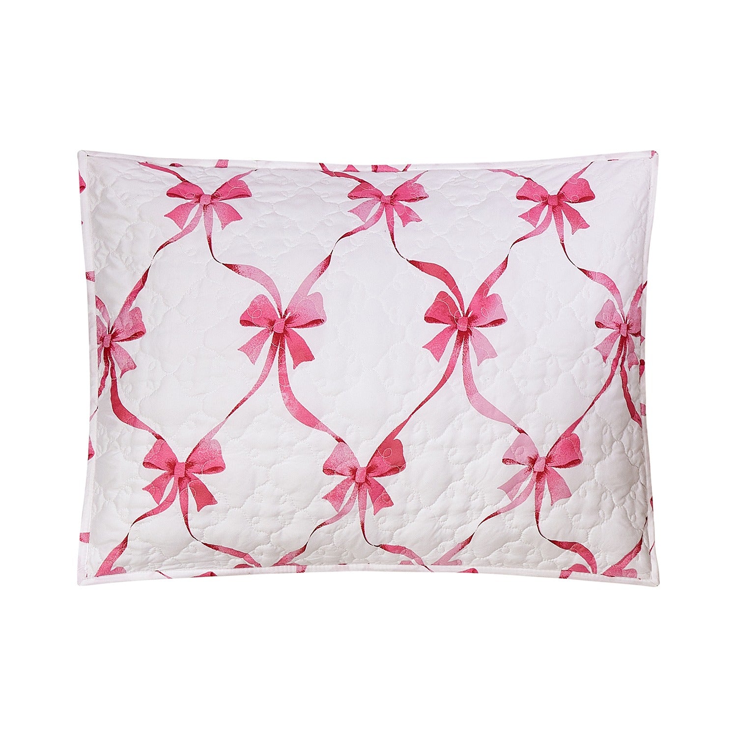 Abigail Ribbon Bow Full/Queen Quilt - 3pc Set