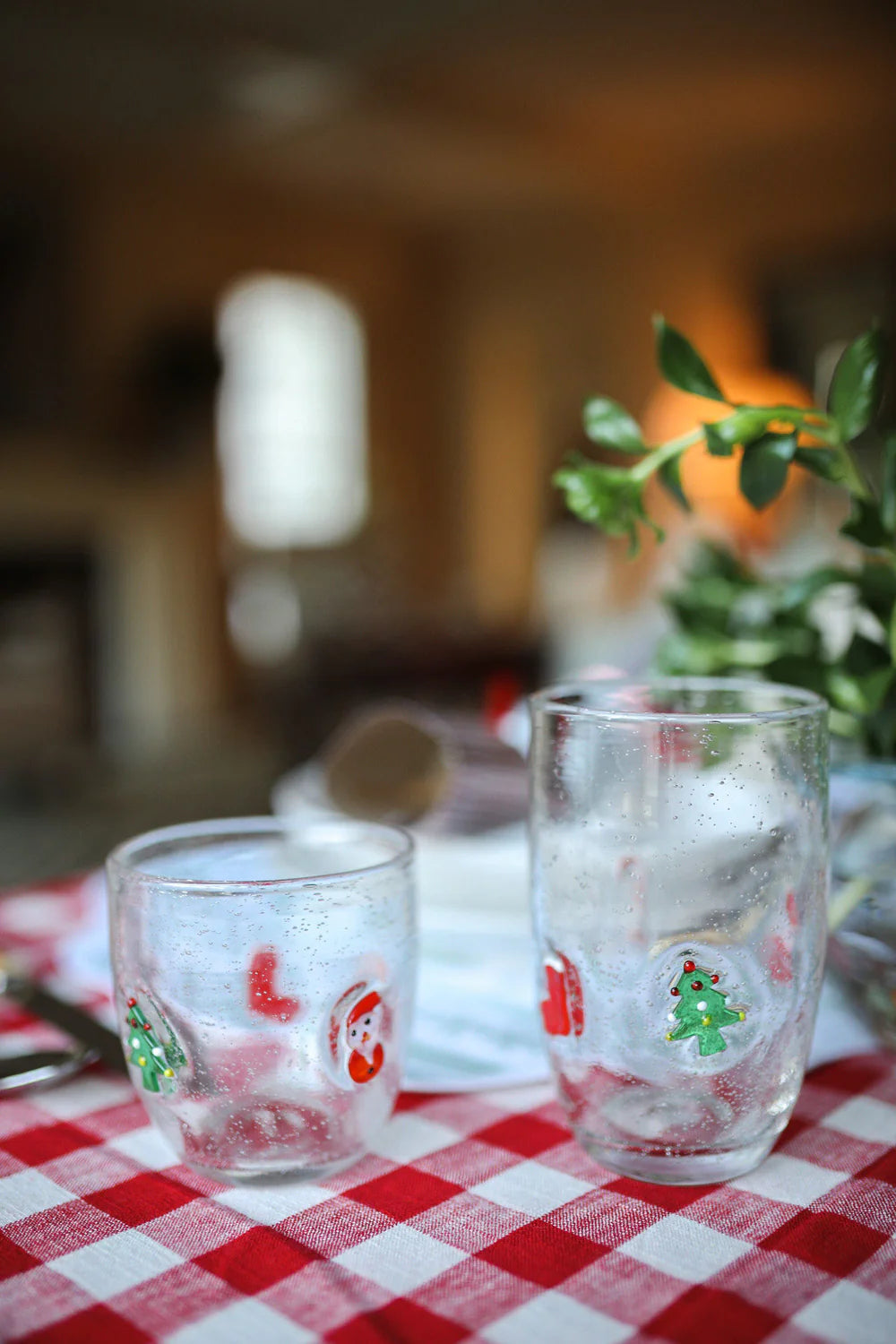 Jingle Bubble-Glass Double Old-Fashioned, Set of 4