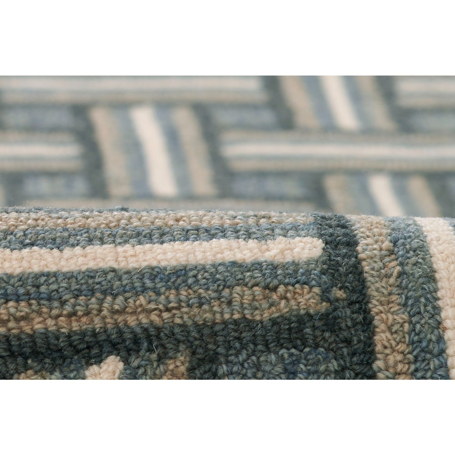 Erin Gates by Momeni Abbott Basketweave Hand Tufted Rug