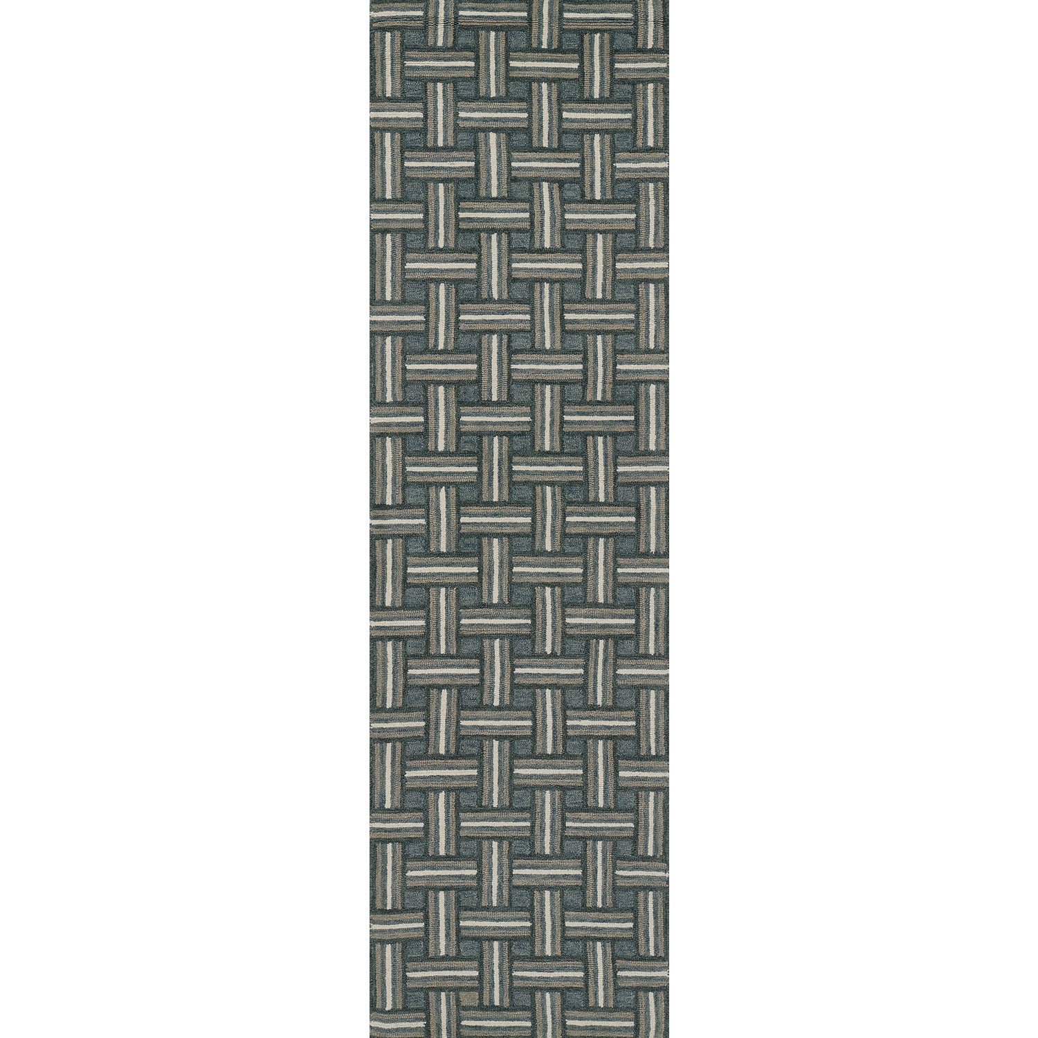 Erin Gates by Momeni Abbott Basketweave Hand Tufted Rug
