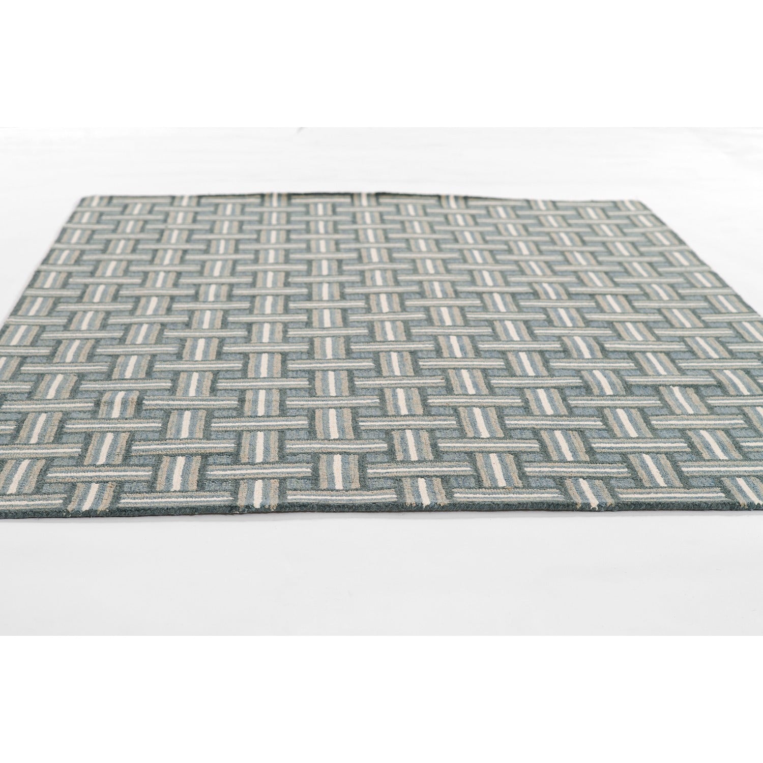 Erin Gates by Momeni Abbott Basketweave Hand Tufted Rug