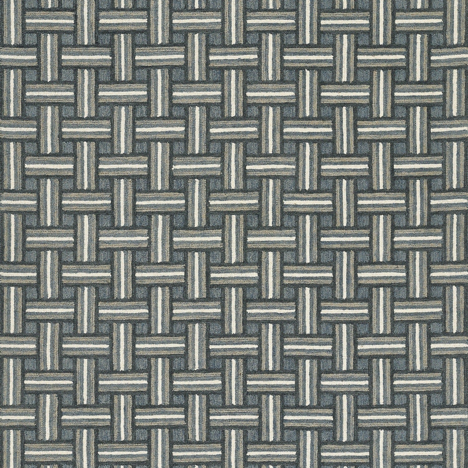 Erin Gates by Momeni Abbott Basketweave Hand Tufted Rug