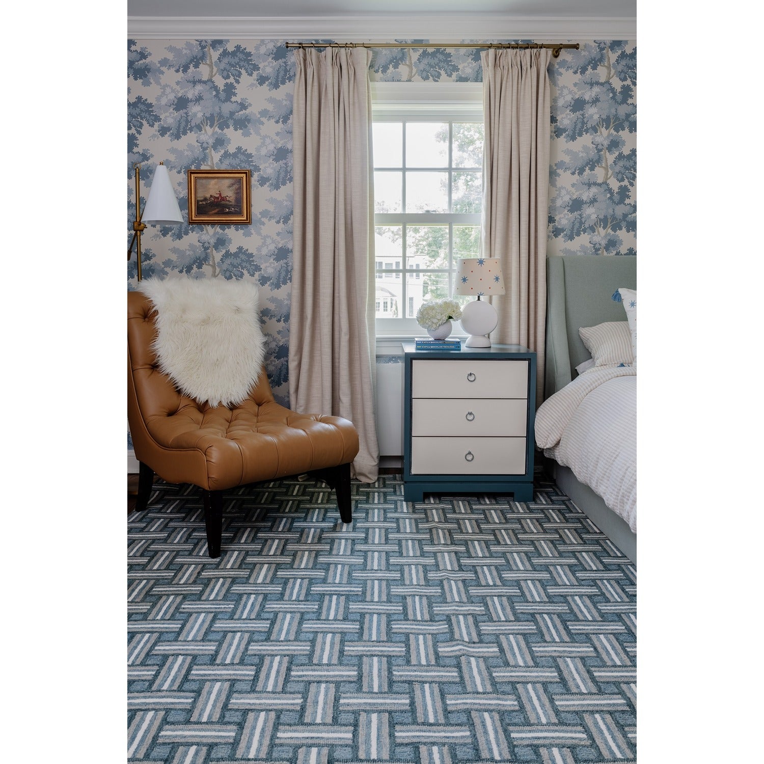 Erin Gates by Momeni Abbott Basketweave Hand Tufted Rug
