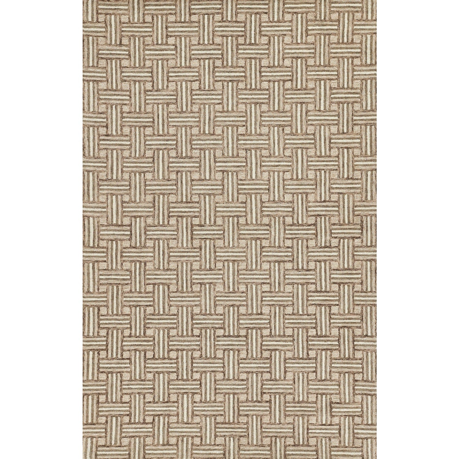Erin Gates by Momeni Abbott Basketweave Hand Tufted Rug