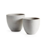 Fibrestone Atelier Tapered Pots, Set of 2