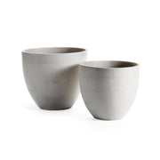 Fibrestone Atelier Tapered Pots, Set of 2