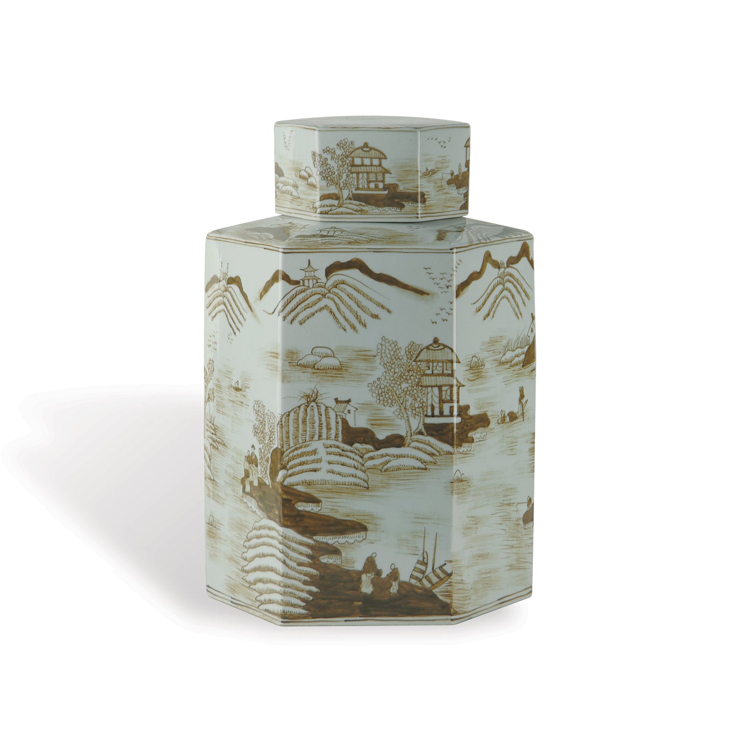 Canton Brown Jar