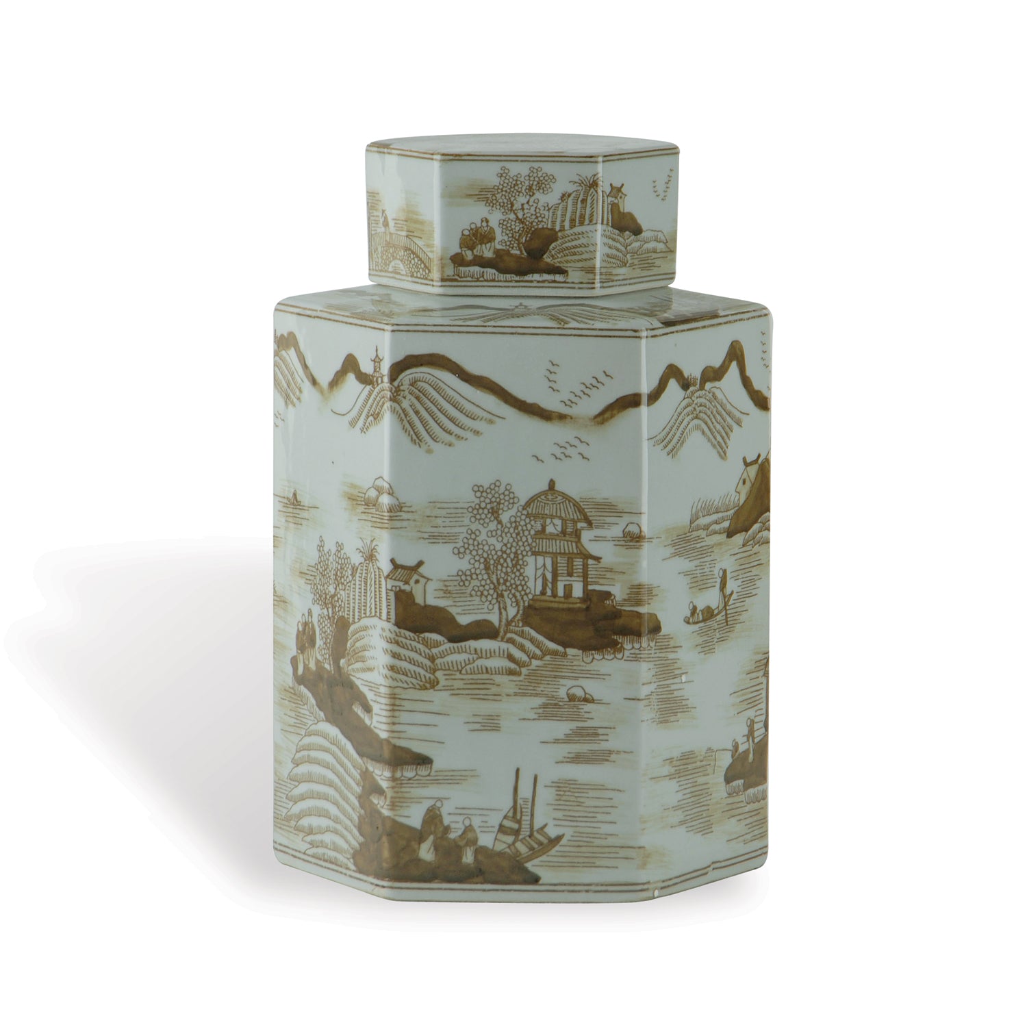 Canton Brown Jar