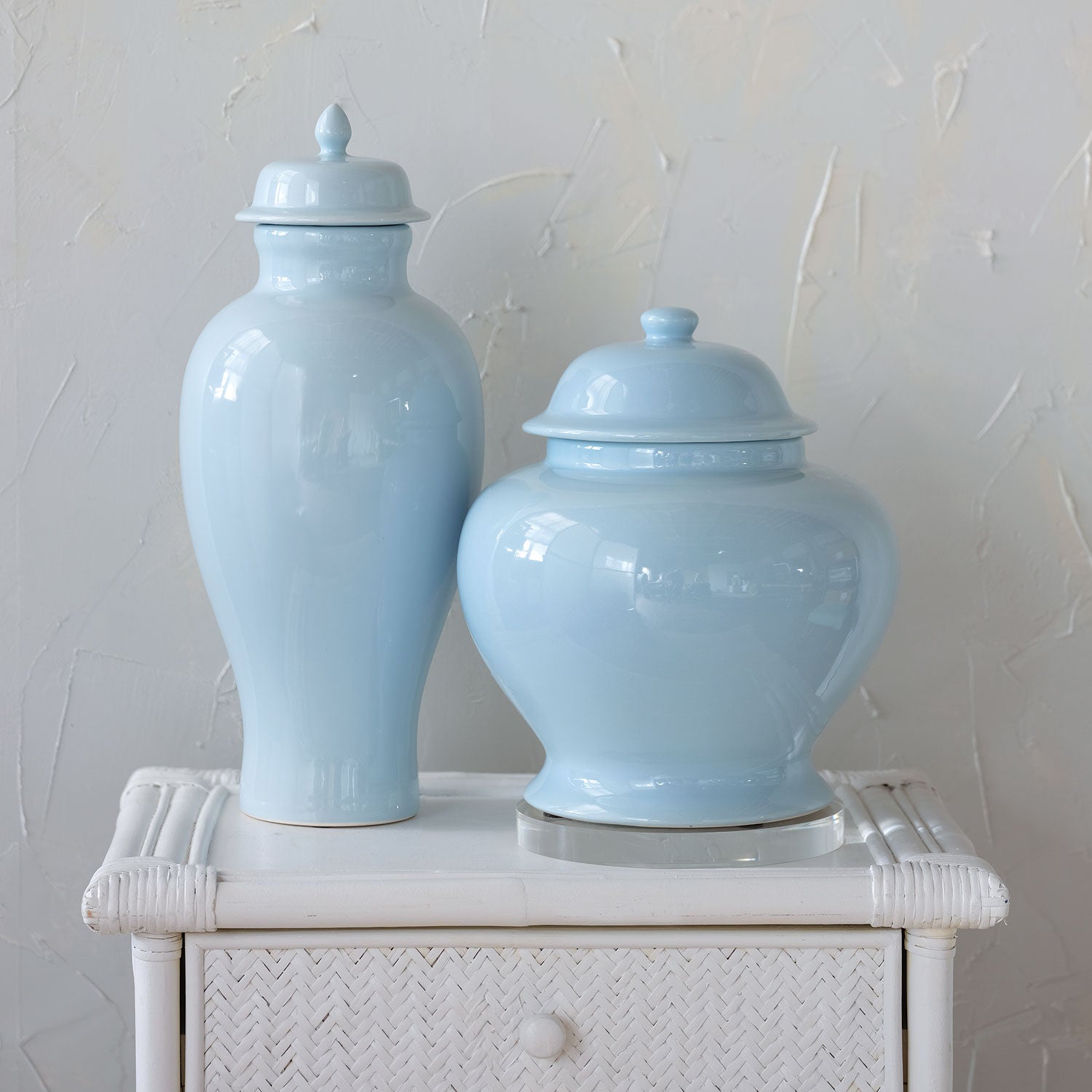 Odeon Blue Tall Jar