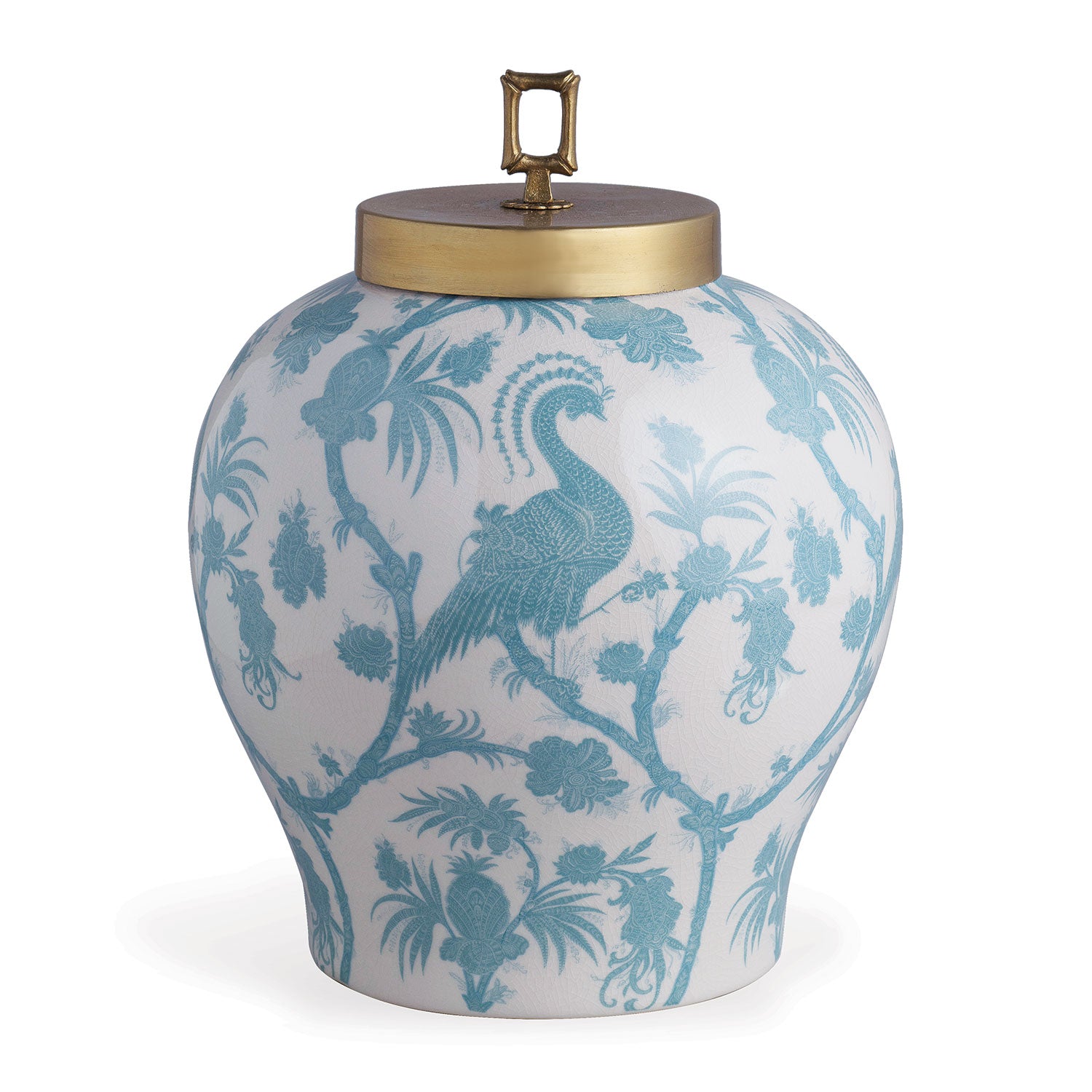 Balinese Peacock Jar