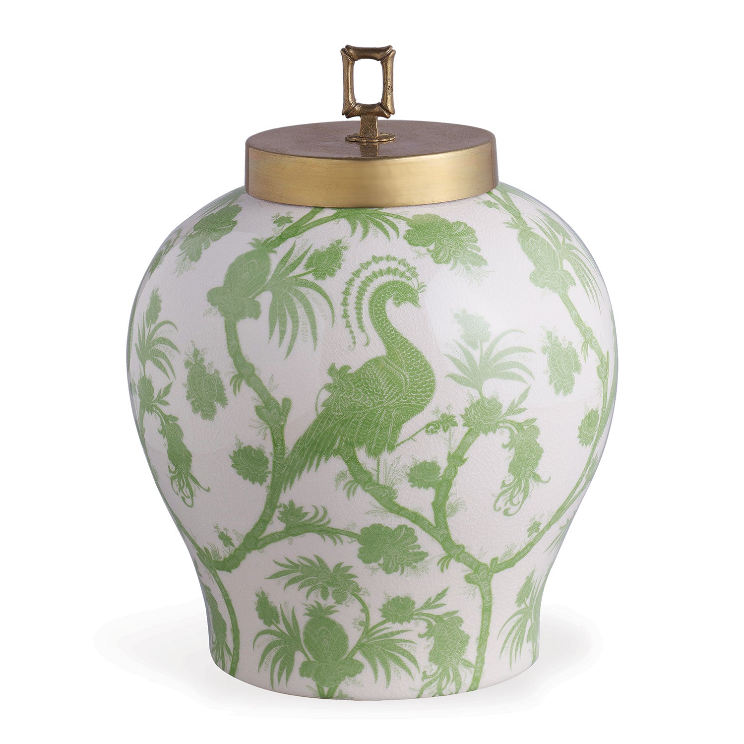 Balinese Peacock Jar