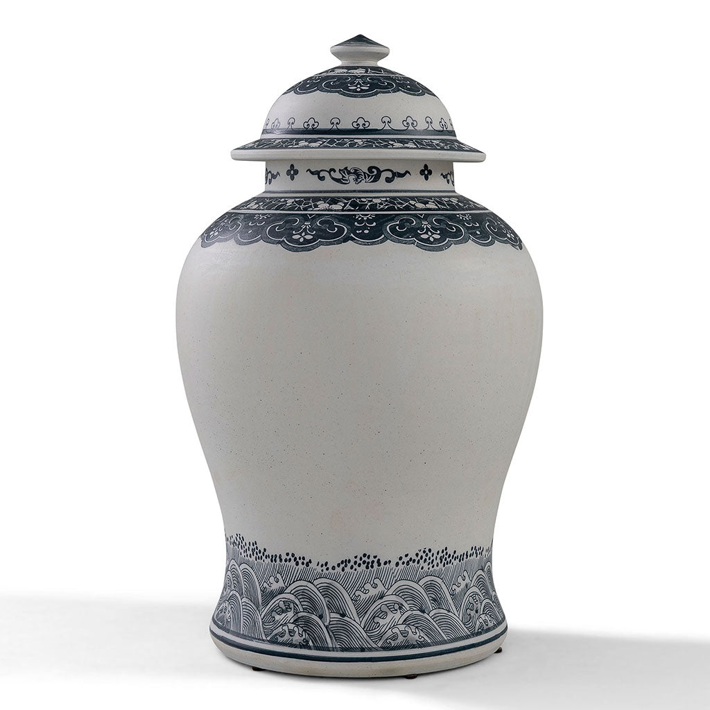 Ming Indigo Jar