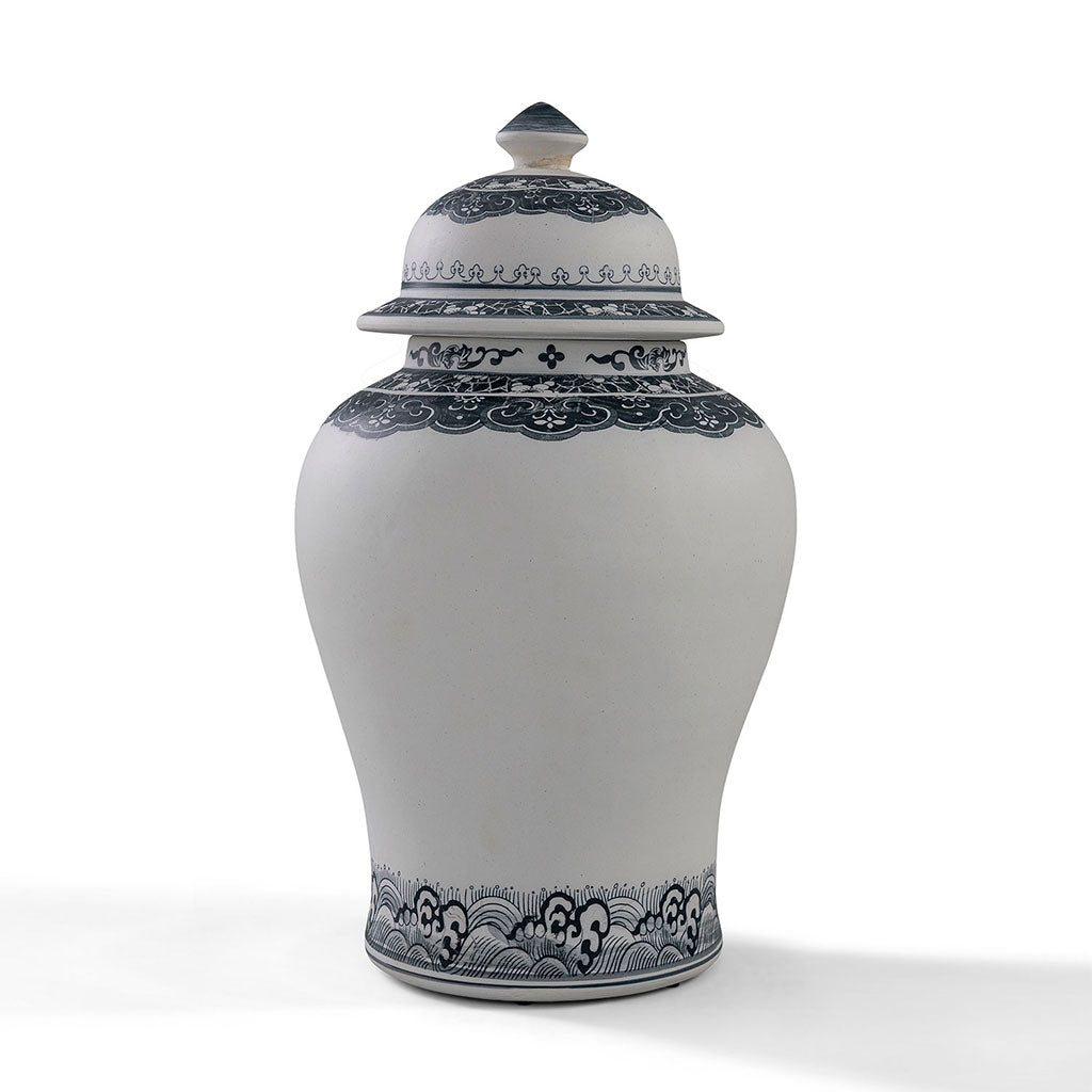 Ming Indigo Jar