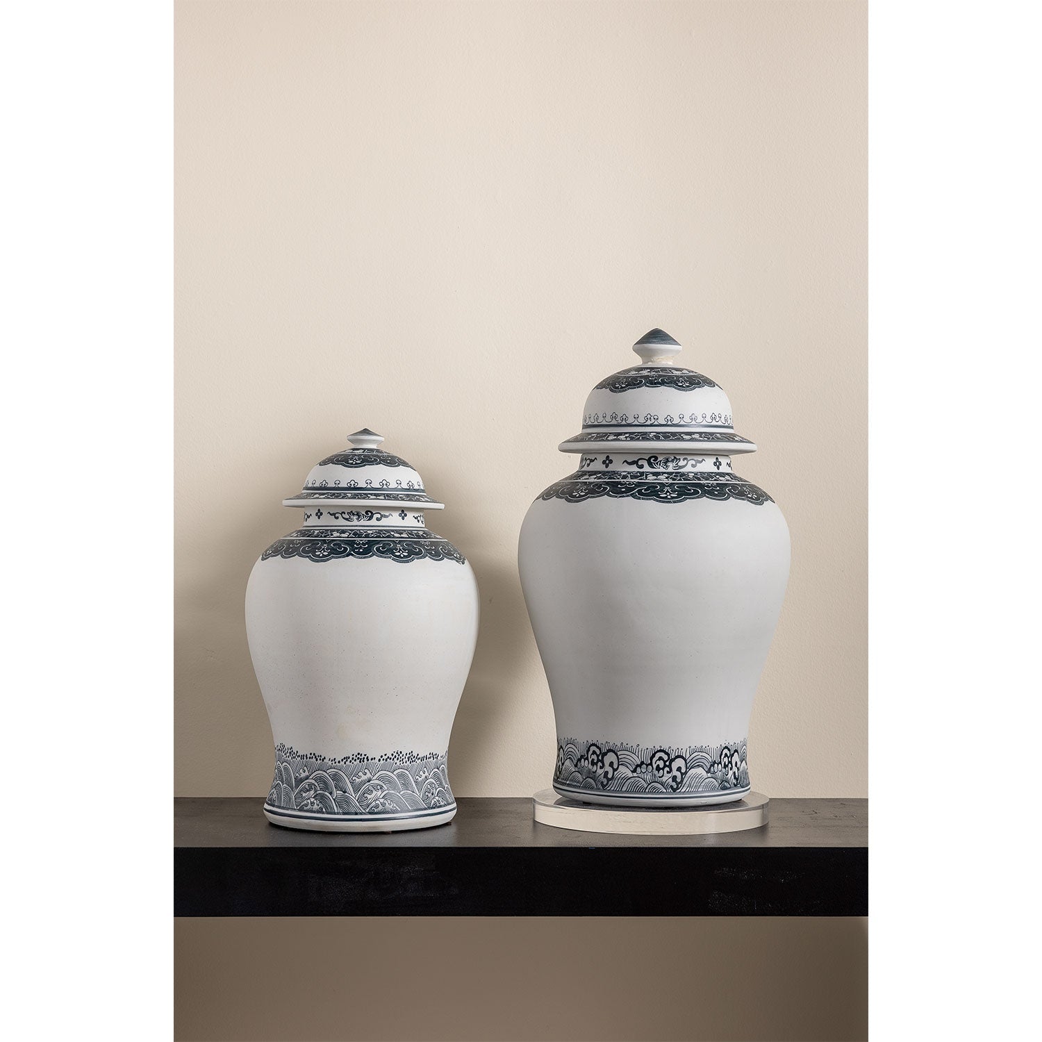 Ming Indigo Jar