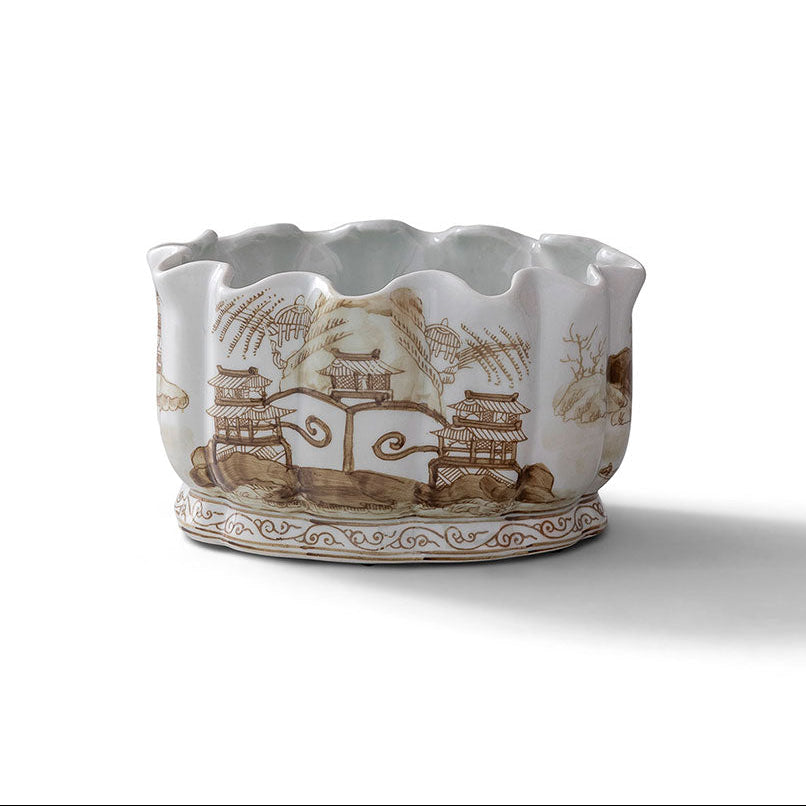 Canton Scallop Planter