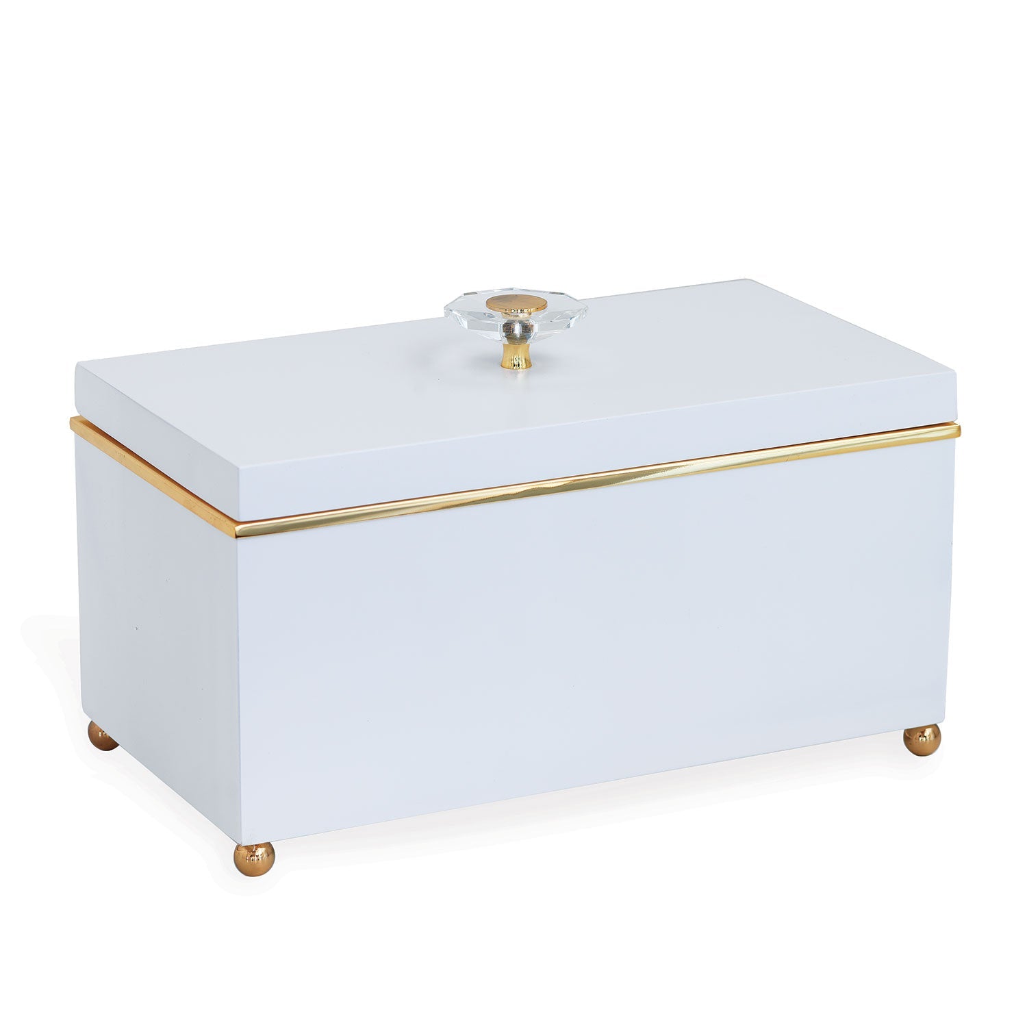 Naples White/Brass Box