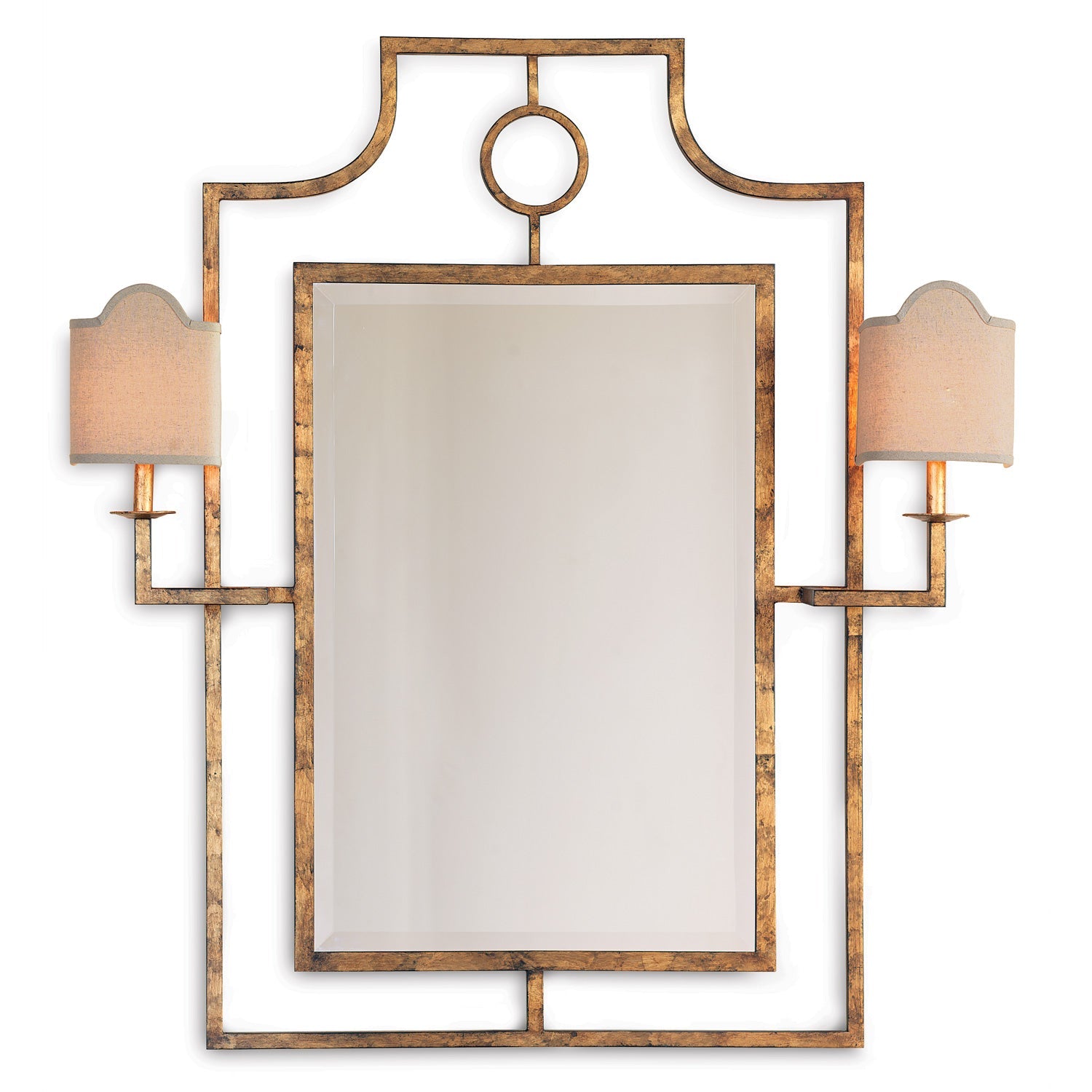Doheny Mirror w/ Sconces