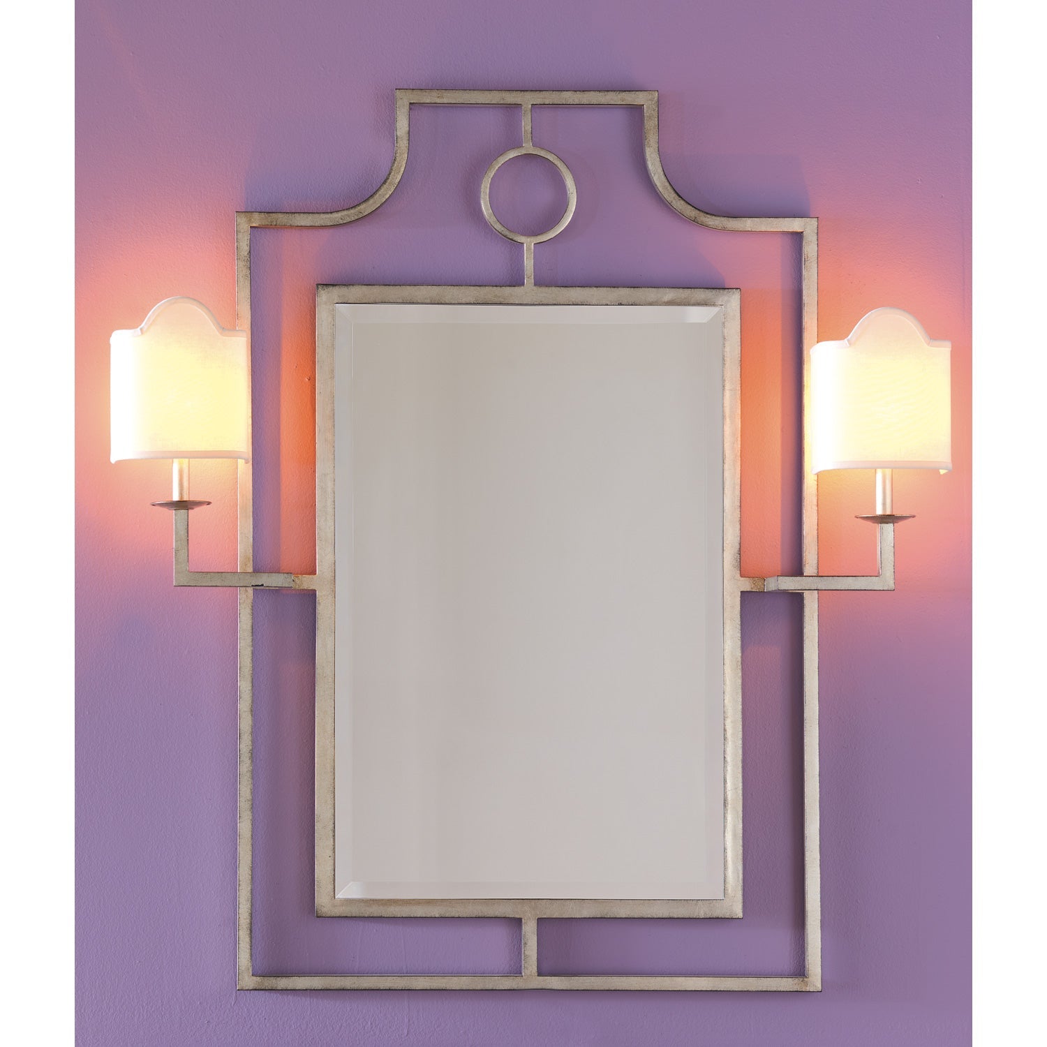 Doheny Mirror w/ Sconces