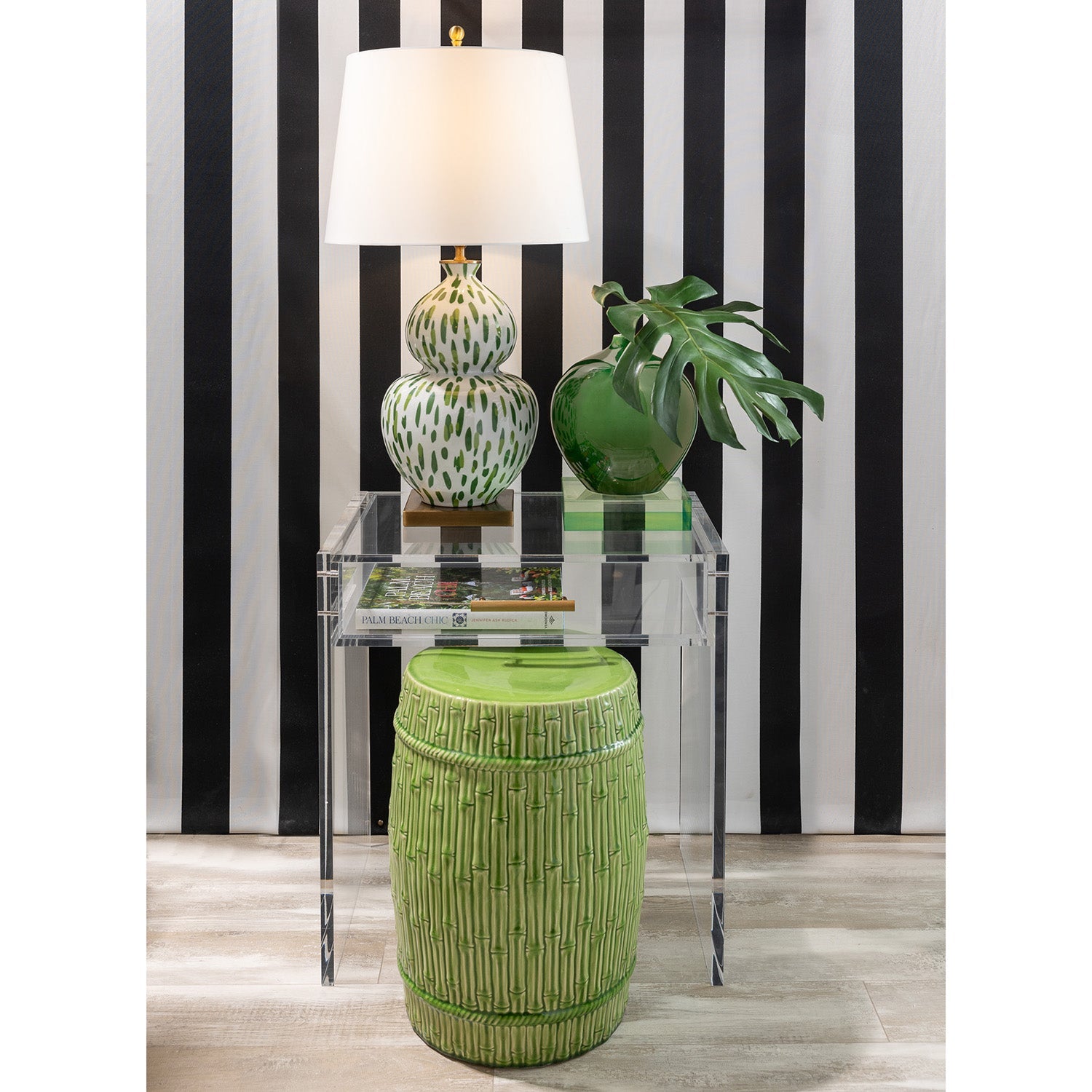 Bamboo Garden Stool