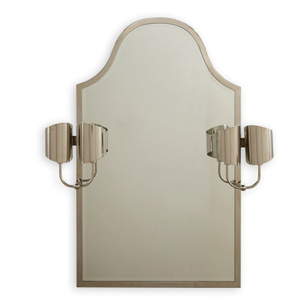 Quinton Mirror With Sconces