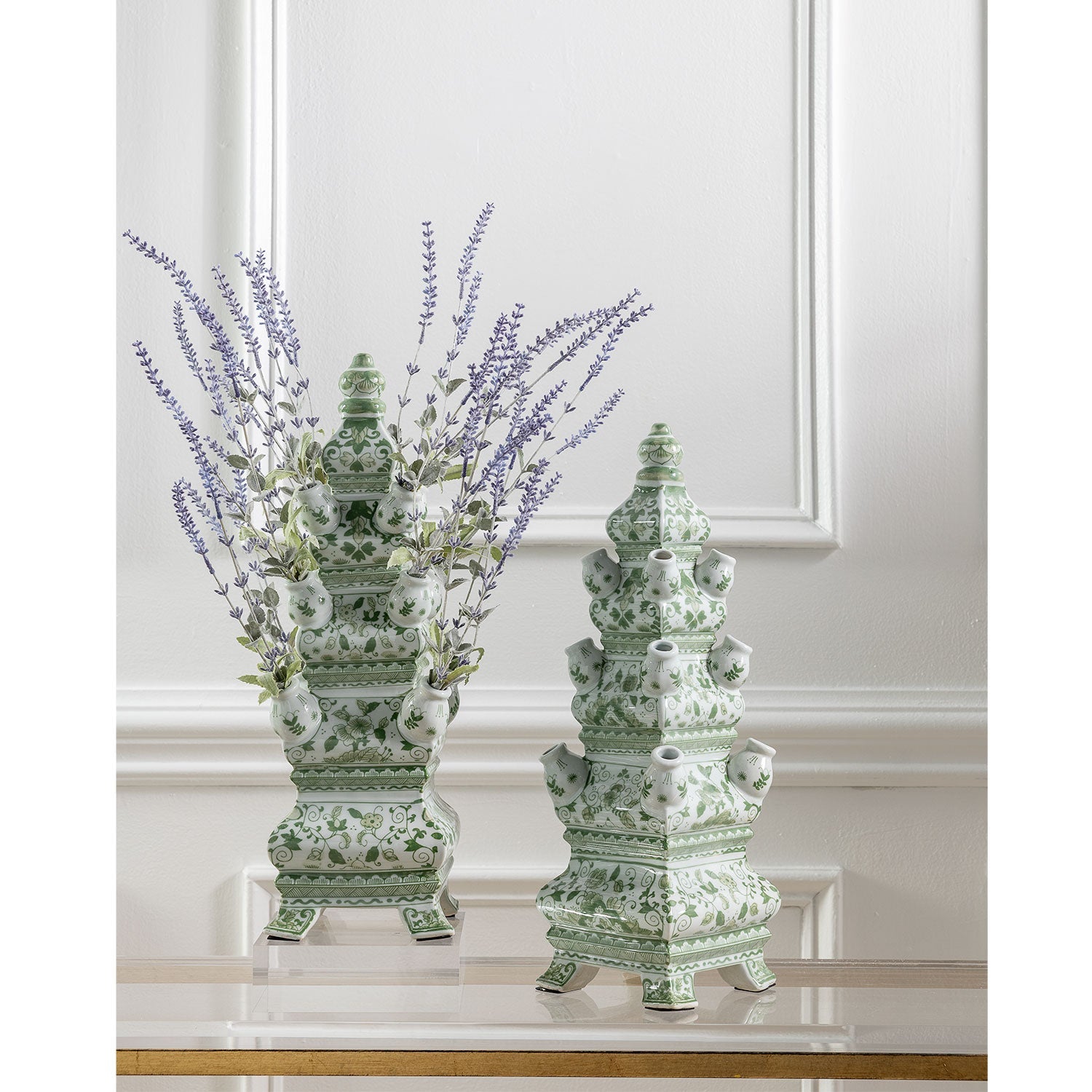 Green Willow Tulipiere