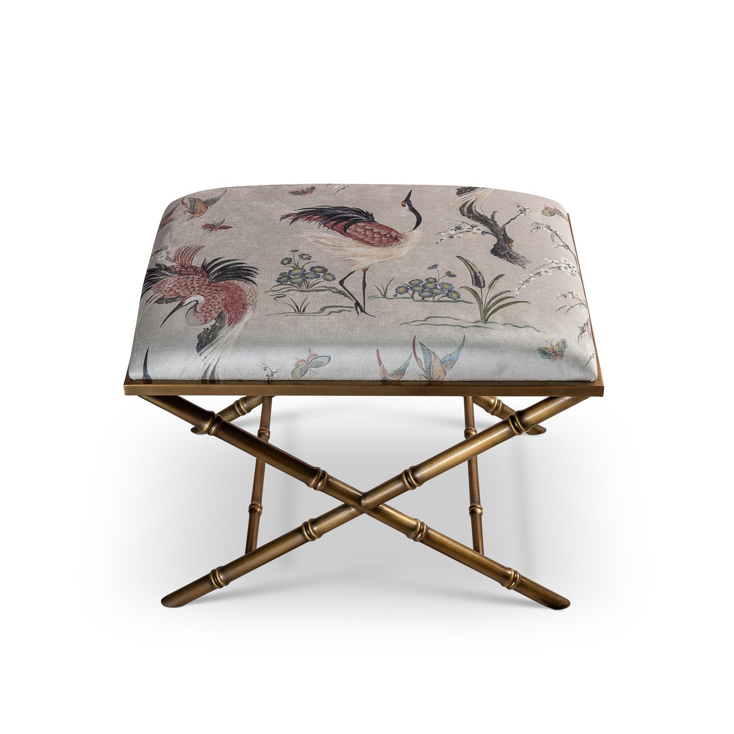 Lauderdale Brass Herons Bench