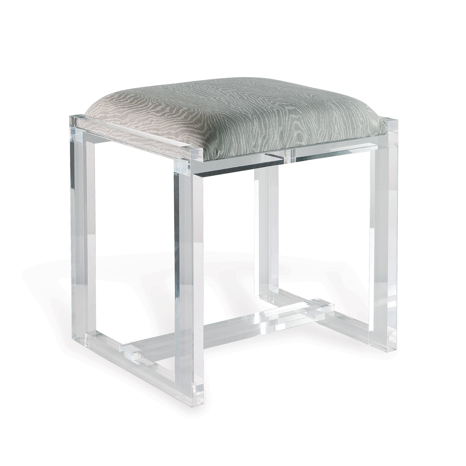 Glencoe Lucite Bench - Faux Bois Kit