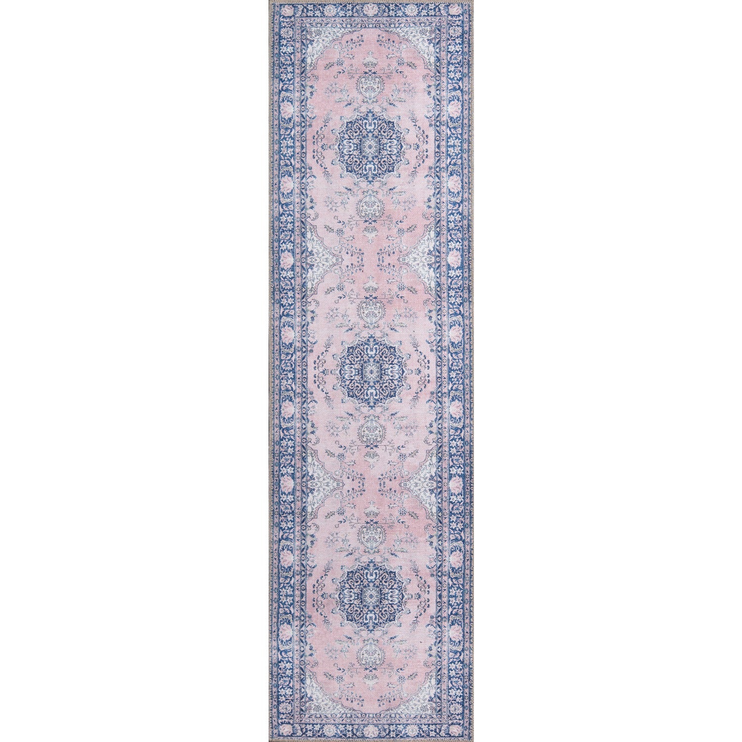 Afshar Rug - Pink
