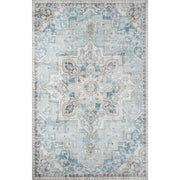 Afshar Rug - Light Blue