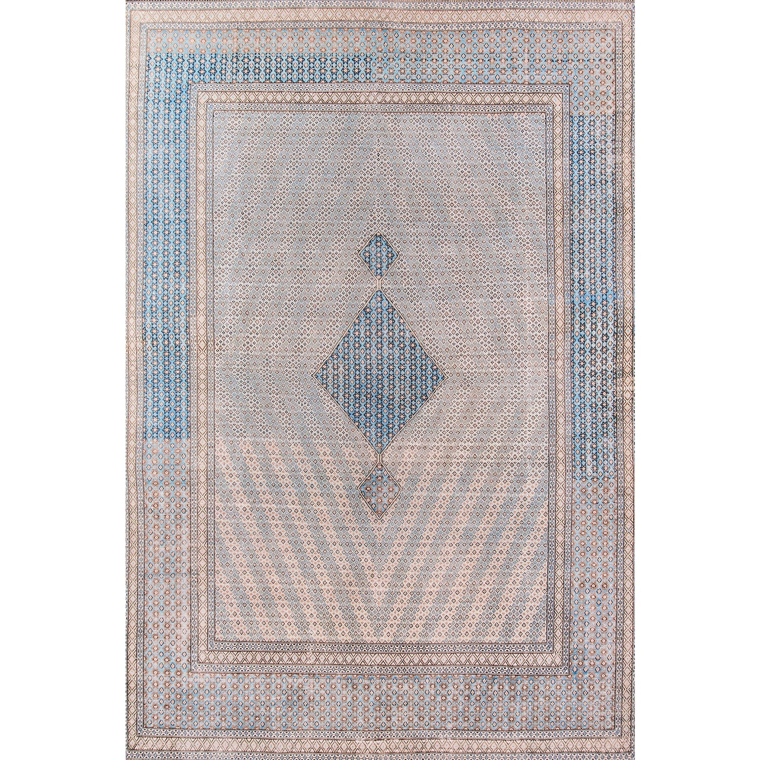 Afshar Rug - Blue