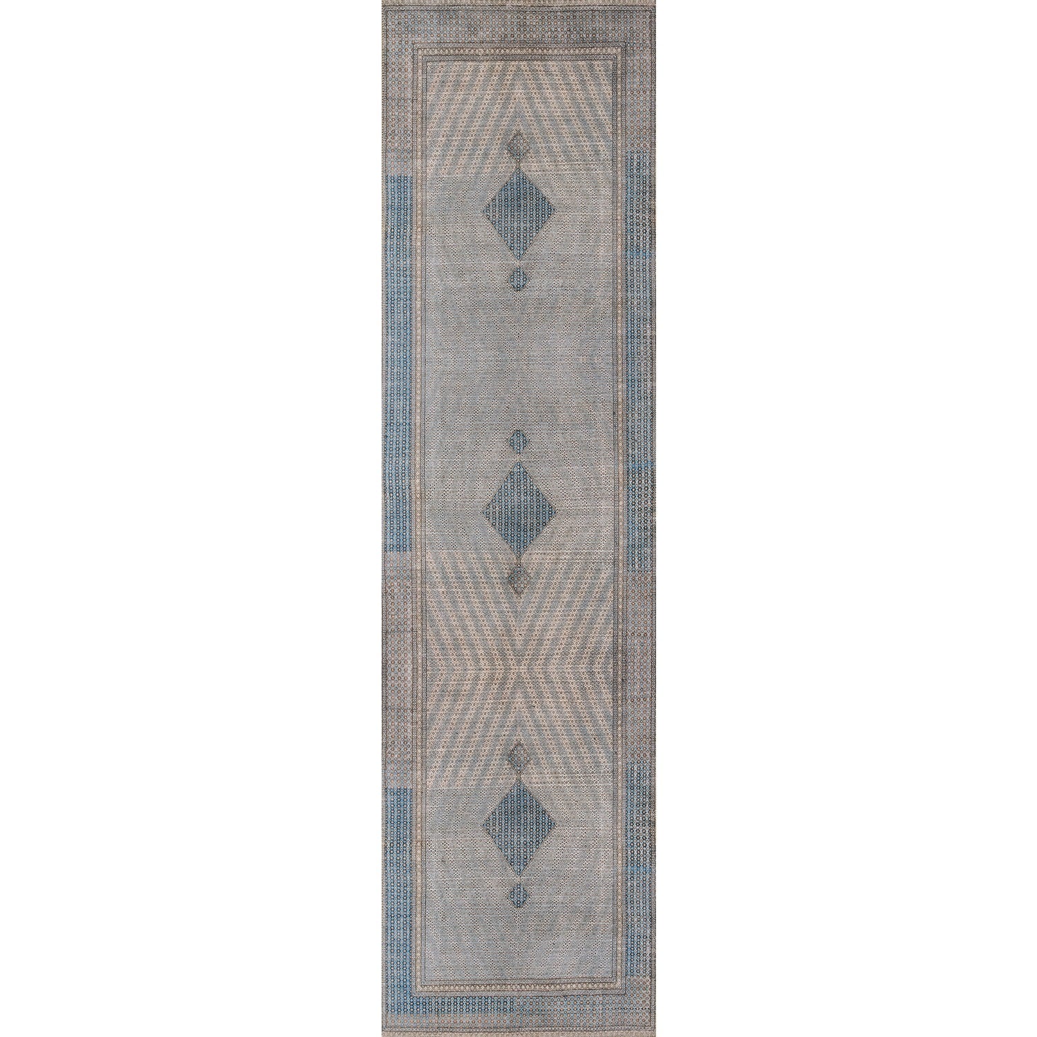 Afshar Rug - Blue