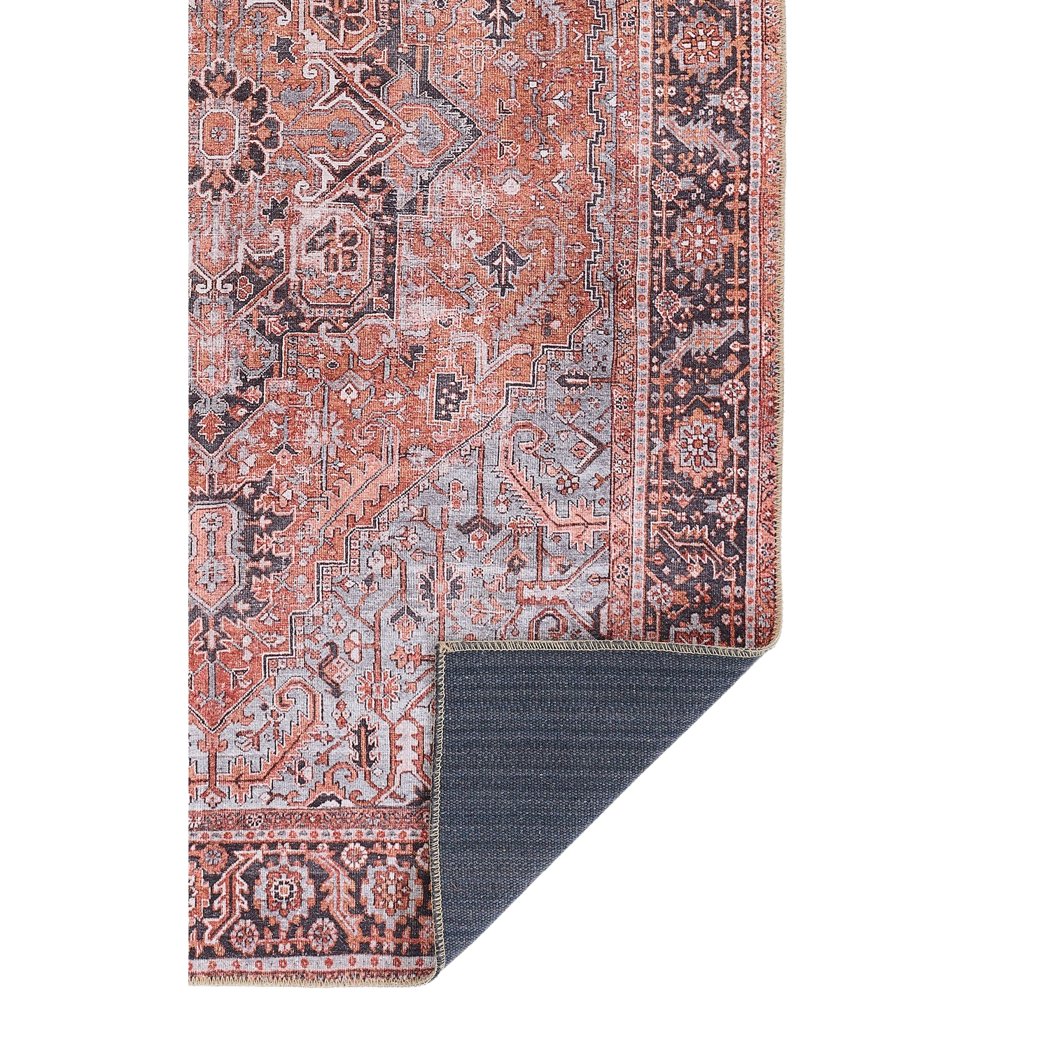 Afshar Rug - Rich Copper