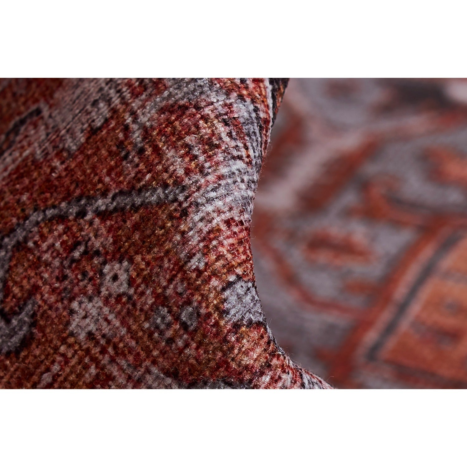 Afshar Rug - Rich Copper