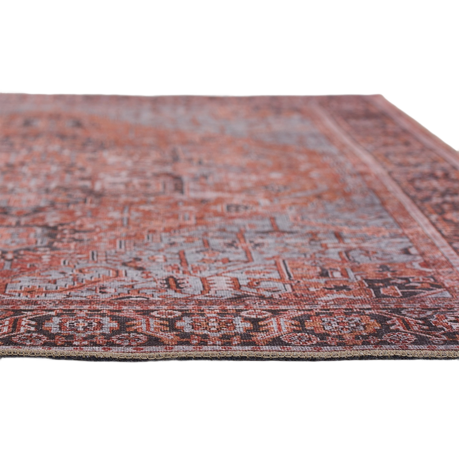 Afshar Rug - Rich Copper