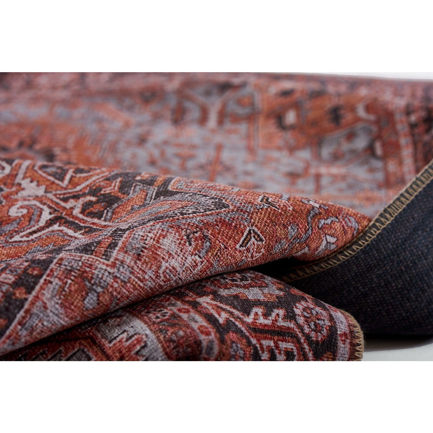 Afshar Rug - Rich Copper