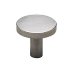 Modern Round Knob, Nickel