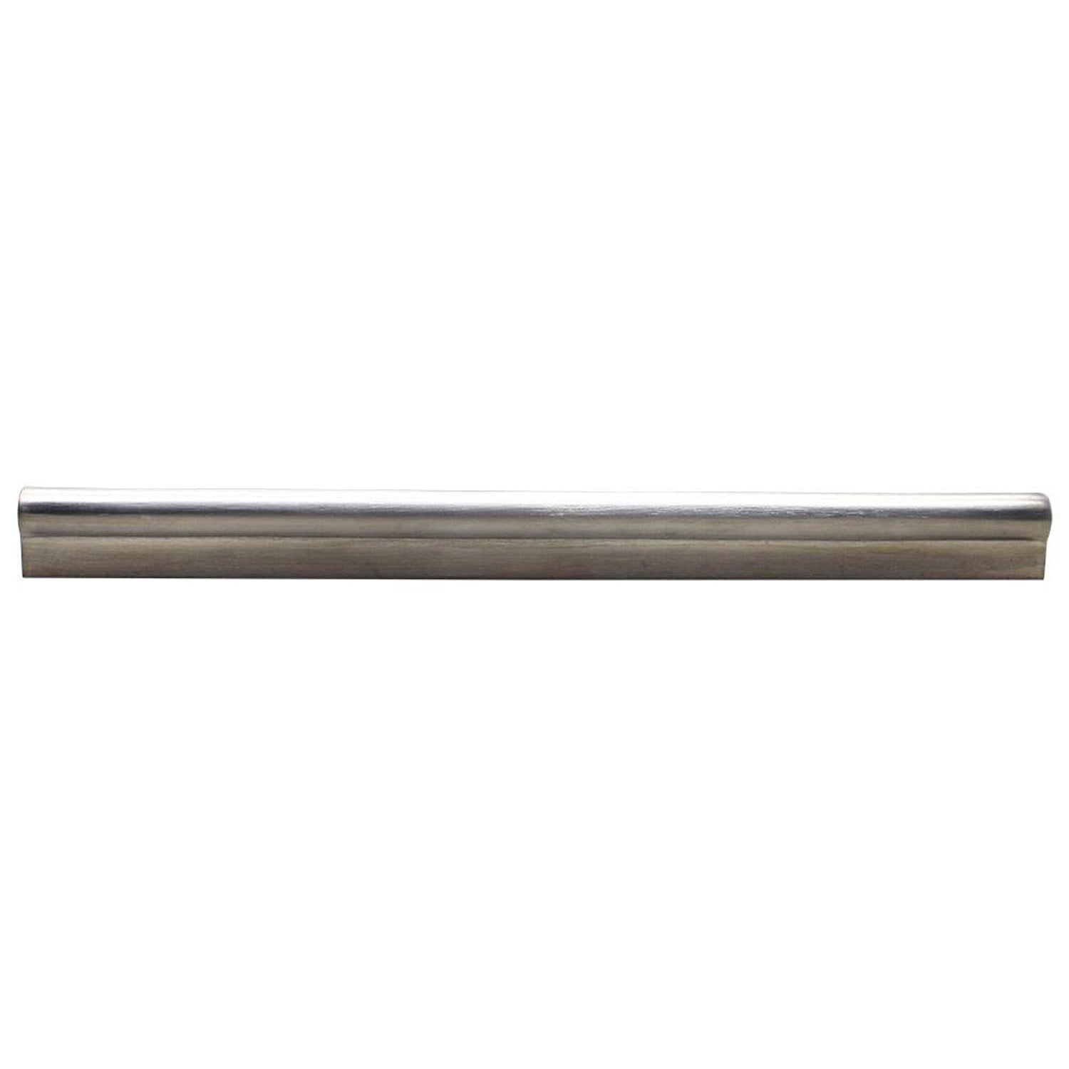Large Modern Round Bar Pull, Nickel