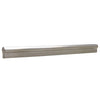 Large Modern Round Bar Pull, Nickel