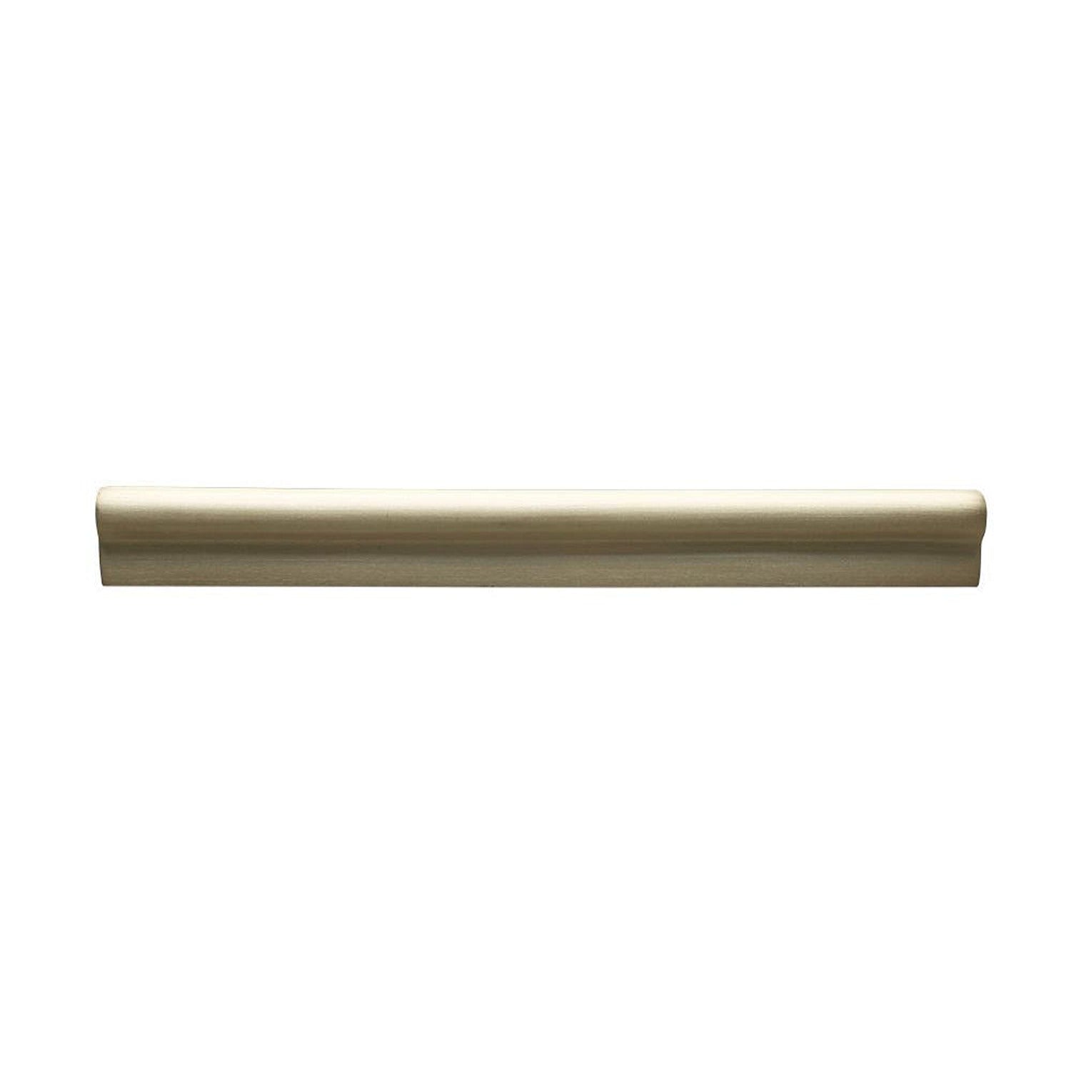 Medium Modern Round Bar Pull, Brass