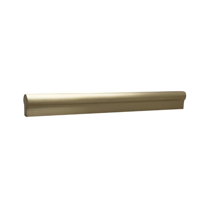 Medium Modern Round Bar Pull, Brass