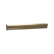 Medium Modern Round Bar Pull, Brass
