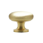 Traditional Round Knob, Brass