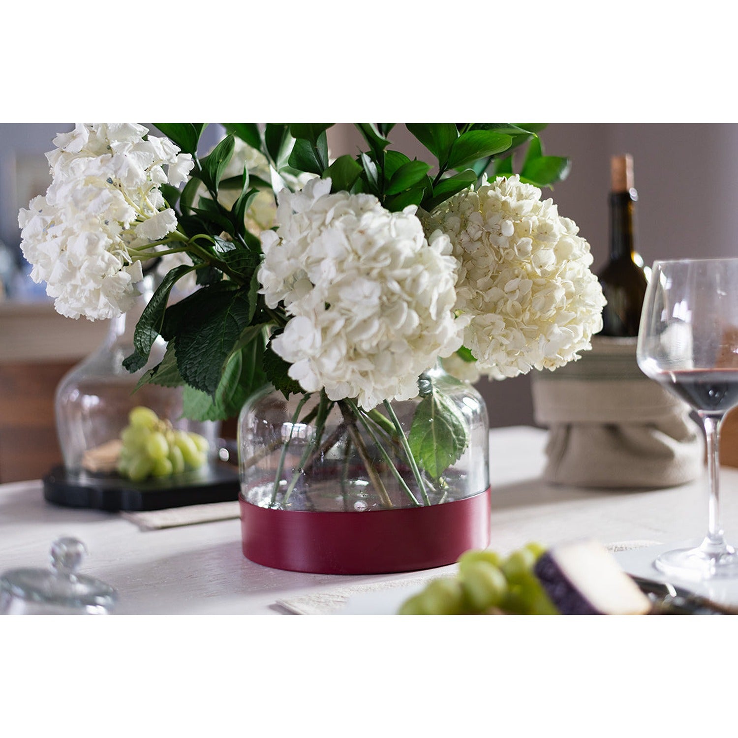 3-in-1 Glass Bloom Vase, Vineyard Color Set