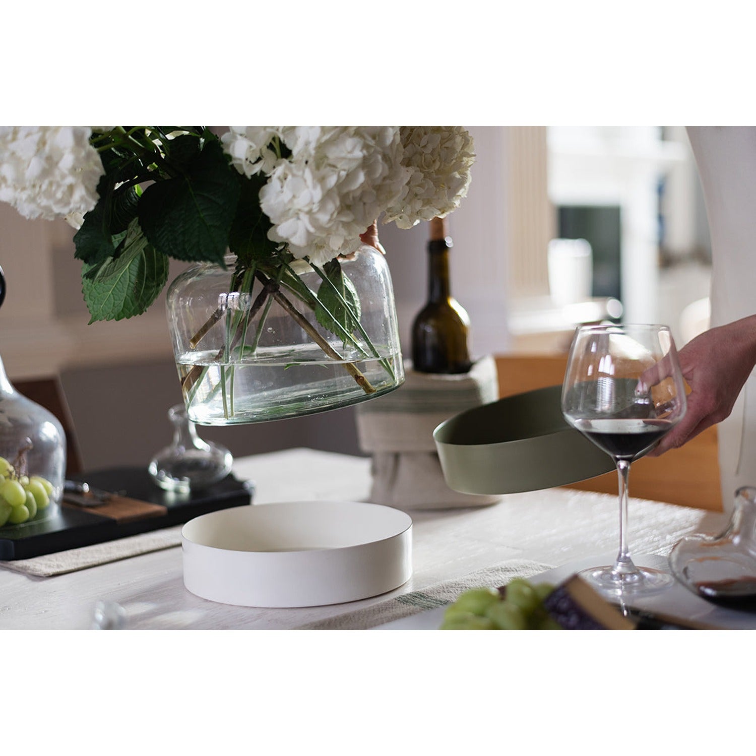 3-in-1 Glass Bloom Vase, Vineyard Color Set