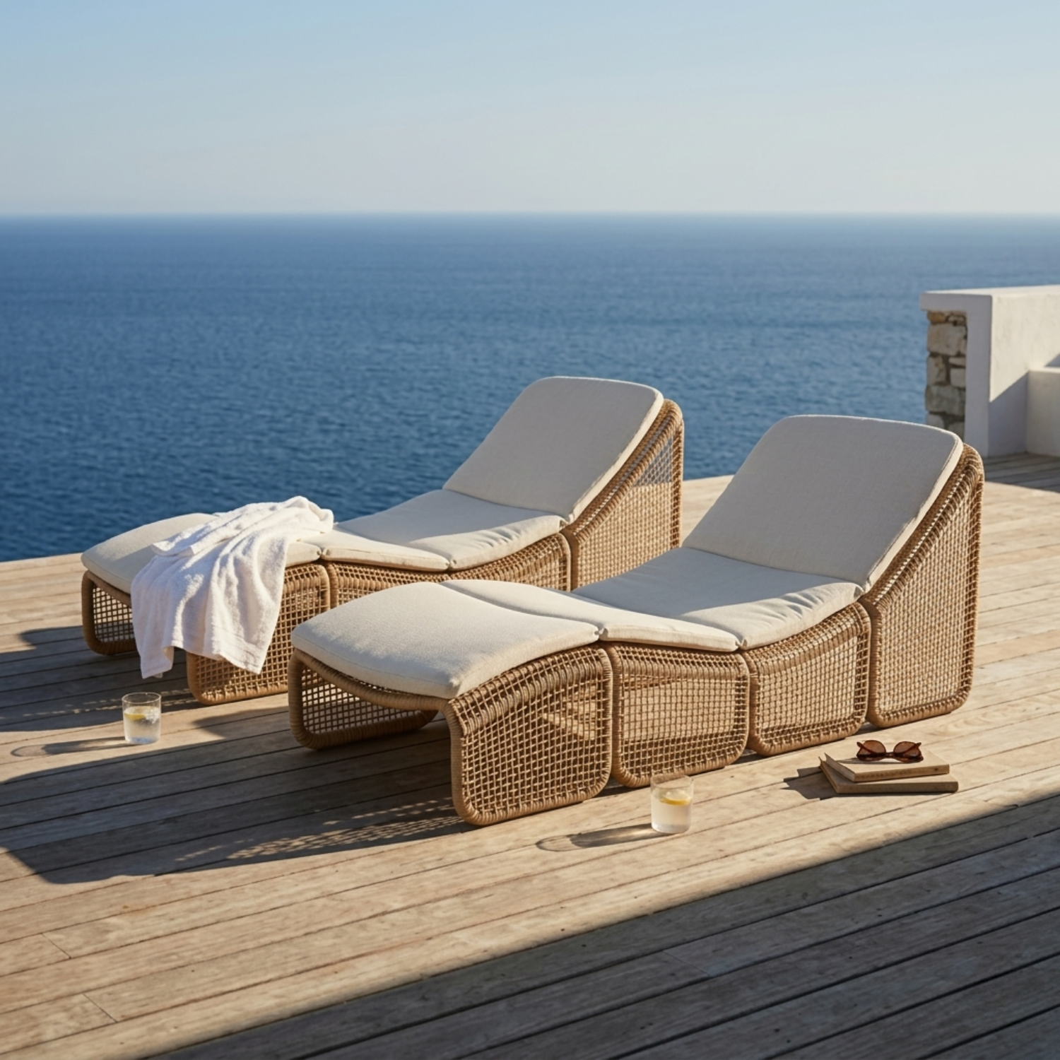 Amalfi Outdoor Sun Lounger