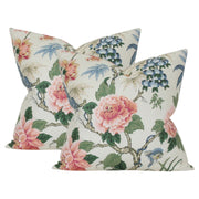 Anshun Paprika and Blue Floral - Set of 2