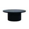 Ellie Round Coffee Table - Black